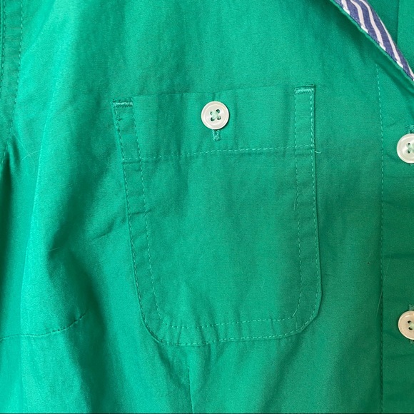 VAN HEUSEN XS Green Button Down - Picture 7 of 13